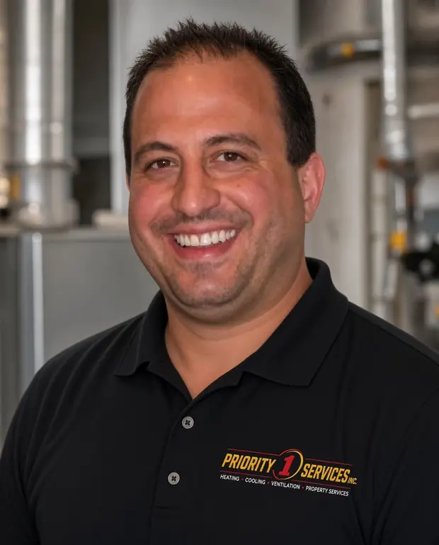 Frankie Tringali, co-owner of Priority One Services