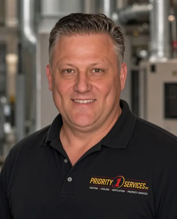Hans Martin, co-owner of Priority One Services